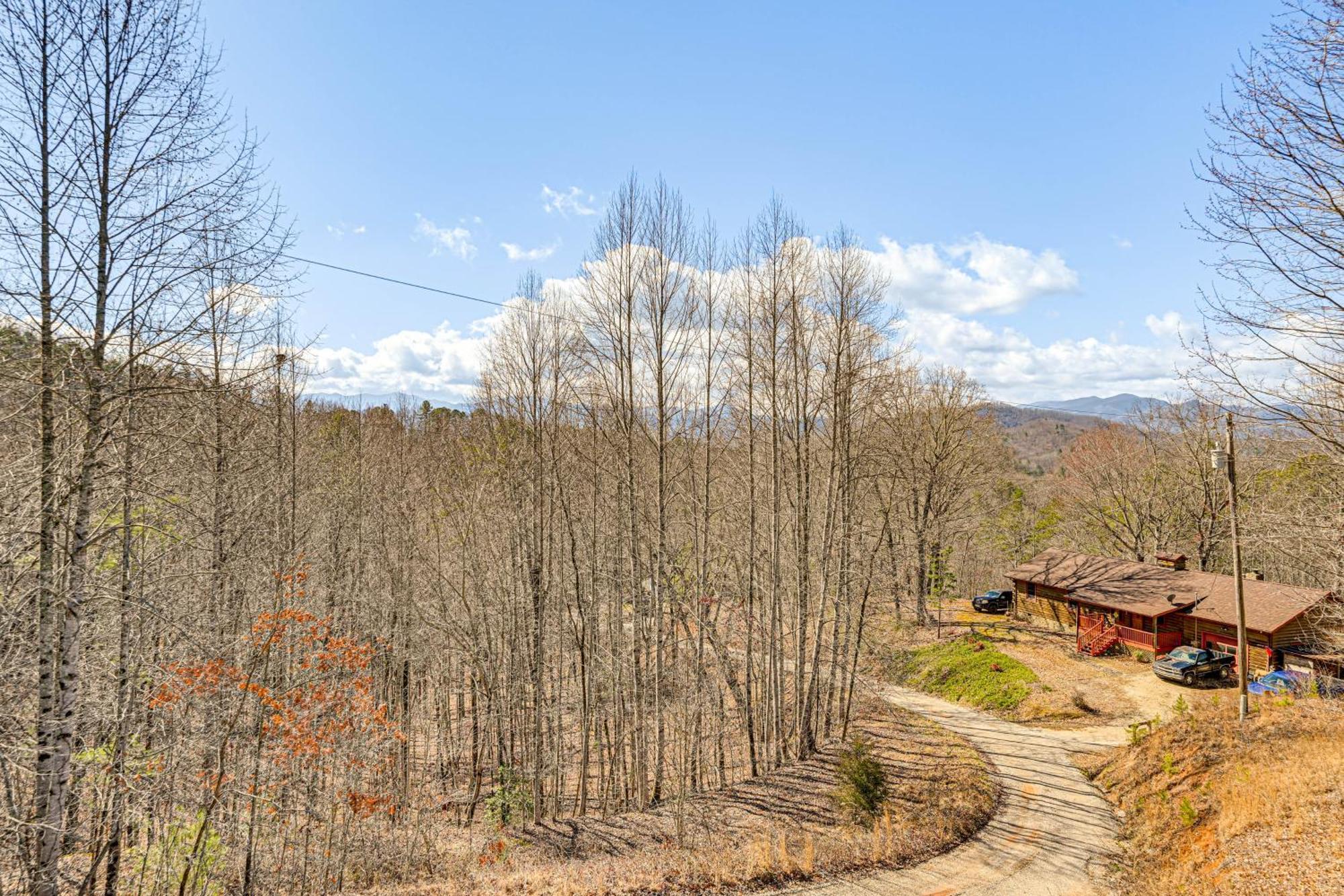 Bryson City Cabin With Hot Tub, Views And Pool Table! Exterior foto